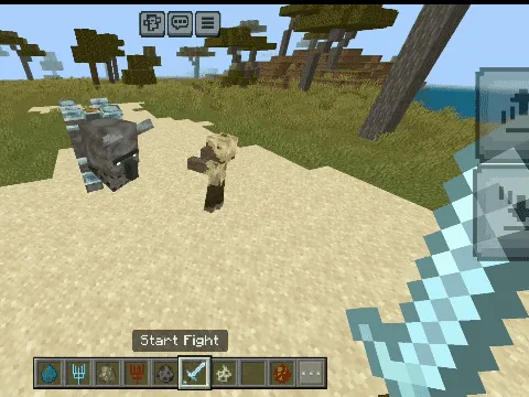 Moblar bilan janglar — Minecraft mod, rasm 4
