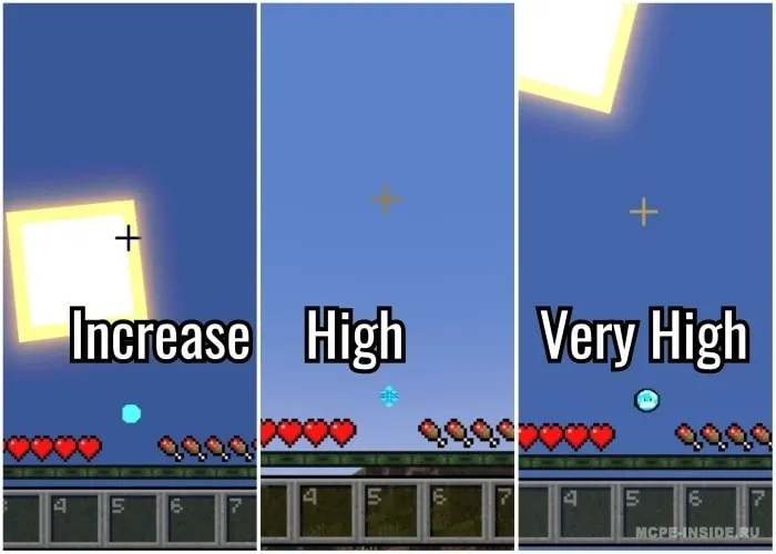 Harorat qiyinchiligi — Minecraft mod, rasm 1