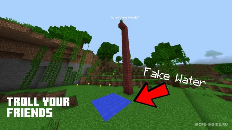 Soxta suyuqlik bloklari — Minecraft mod, rasm 2