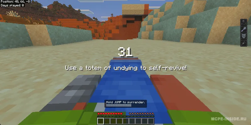 Meni tiriltir — Minecraft mod, rasm 1