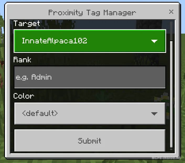 Kontakt-siz matnli chat — Minecraft mod, rasm 2