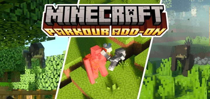 Parkur — Minecraft mod, rasm 1