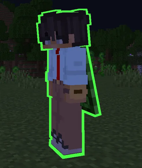 O'yinchi konturini yoritish — Minecraft mod, rasm 1
