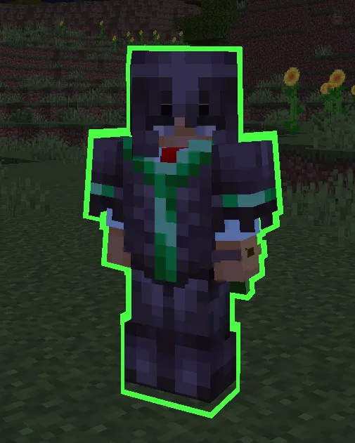 O'yinchi konturini yoritish — Minecraft mod, rasm 3