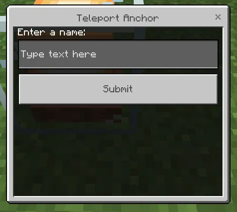 Teleportatsiya langari — Minecraft mod, rasm 2