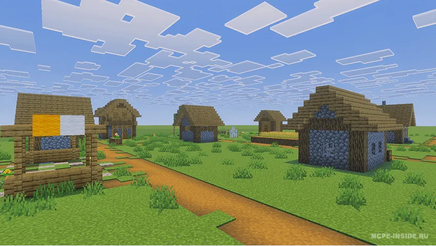 Qishloq generatori — Minecraft mod, rasm 2