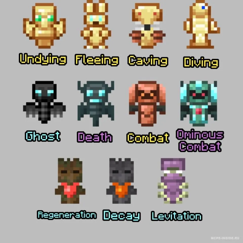 Qo'shimcha totemlar — Minecraft mod, rasm 2