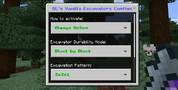 Ekskavatorlar — Minecraft mod, rasm 2