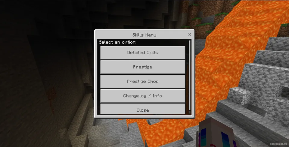 Ko'nikma va nufuz tizimi — Minecraft mod, rasm 3