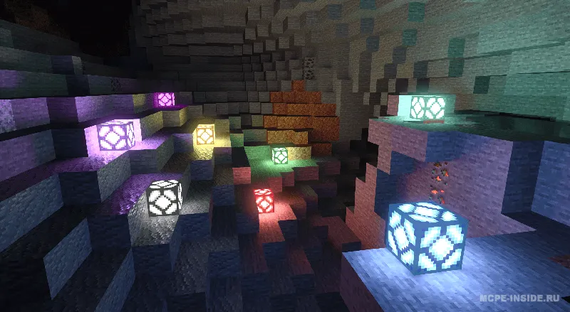 Redstone lampalar — Minecraft mod, rasm 2