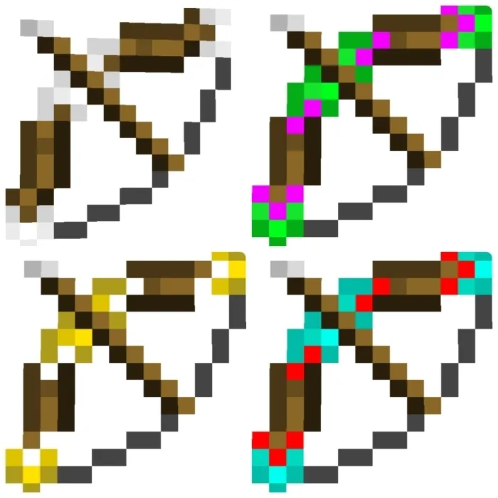 Ko'proq kamonlar — Minecraft mod, rasm 1