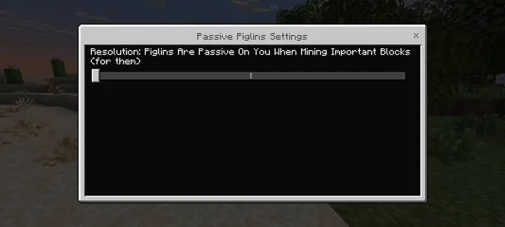 Passiv piglinlar — Minecraft mod, rasm 2