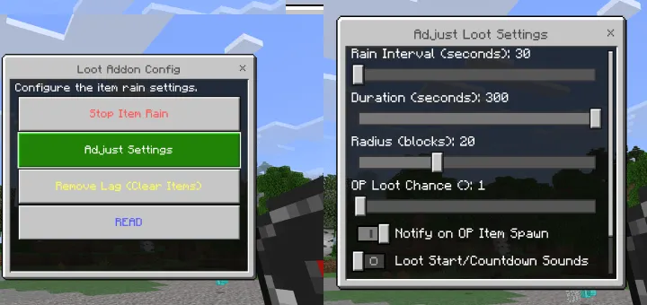 Mega buyumlar yomg'iri — Minecraft mod, rasm 3