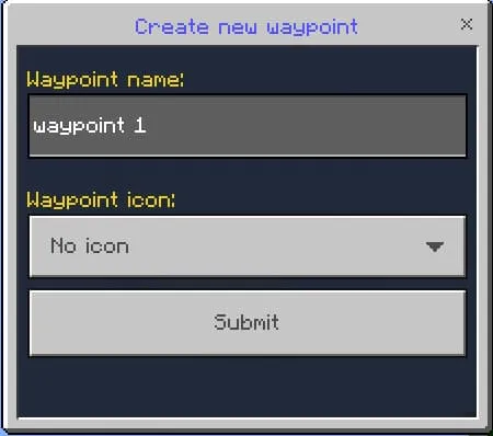 Yo'l nuqtalari tizimi — Minecraft mod, rasm 2