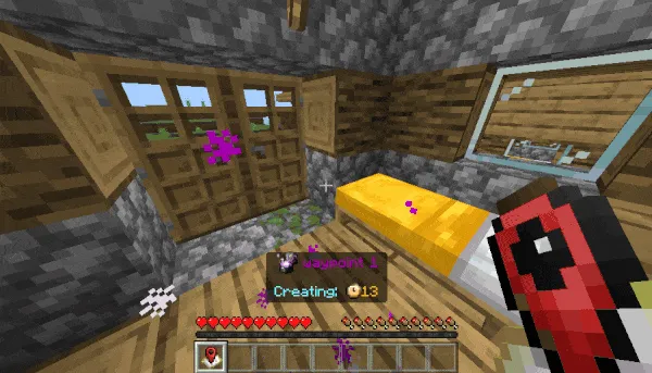 Yo'l nuqtalari tizimi — Minecraft mod, rasm 4