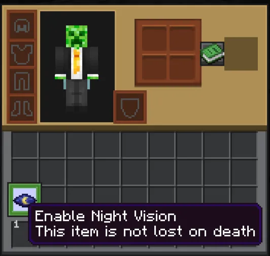 Yaxshilangan tungi ko'rish — Minecraft mod, rasm 2