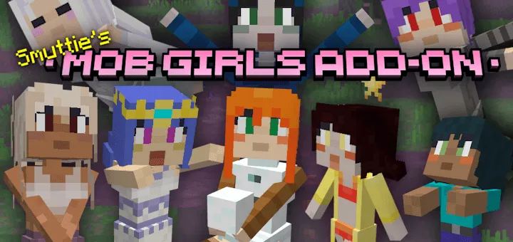 Qiz-moblar — Minecraft mod, rasm 1
