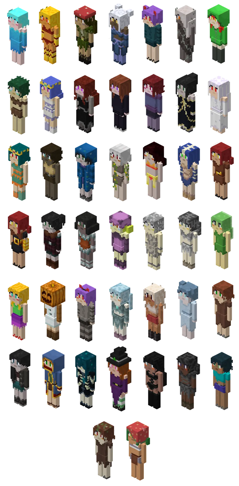 Qiz-moblar — Minecraft mod, rasm 3