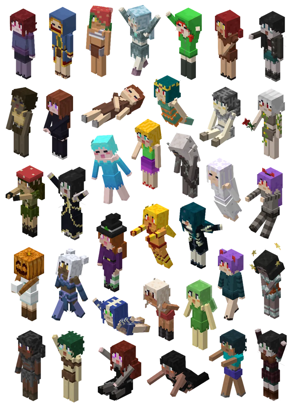 Qiz-moblar — Minecraft mod, rasm 4