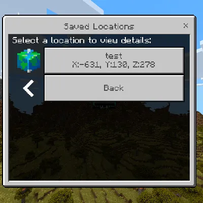Blokga qaytish — Minecraft mod, rasm 4
