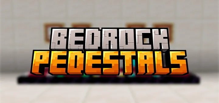 Piyedestallar — Minecraft mod, rasm 1