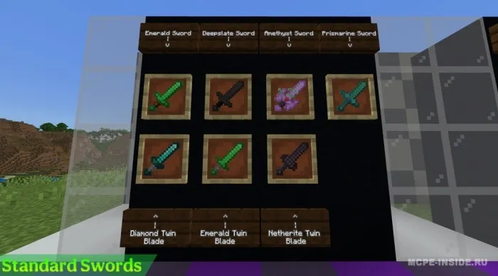 Rakoi qurollari — Minecraft mod, rasm 2