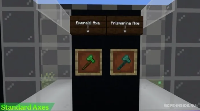 Rakoi qurollari — Minecraft mod, rasm 4