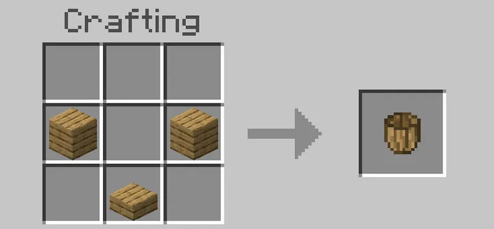 Yog'och chelaklar — Minecraft mod, rasm 2