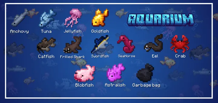 Akvarium — Minecraft mod, rasm 4