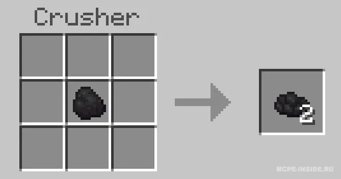 Bo'laklar — Minecraft mod, rasm 2