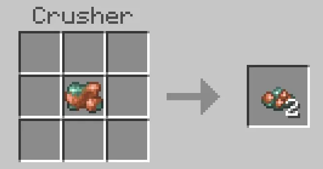 Bo'laklar — Minecraft mod, rasm 3
