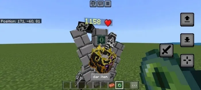 Salomatlik paneli — Minecraft mod, rasm 2