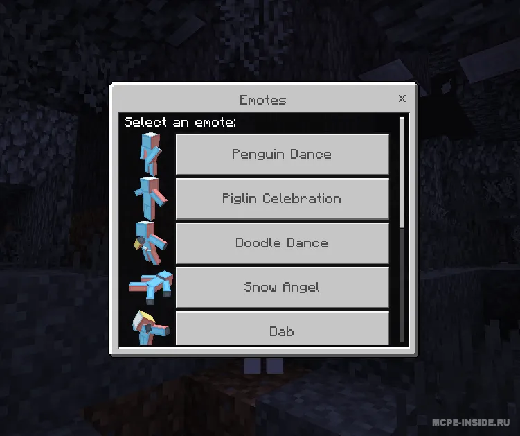 Emotsiyalar — Minecraft mod, rasm 2