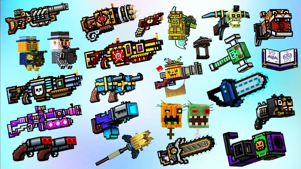 Enzo'Pixel Gun Mod Reborn — Minecraft mod, rasm 5