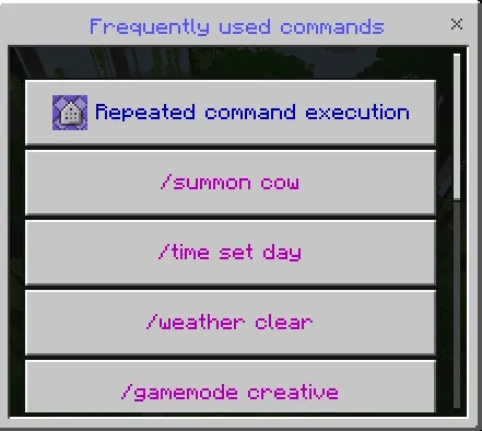 Turbo buyruqlar — Minecraft mod, rasm 4