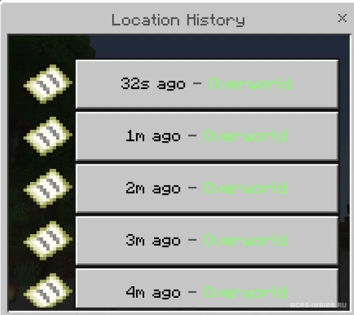 Teleportatsiya — Minecraft mod, rasm 4
