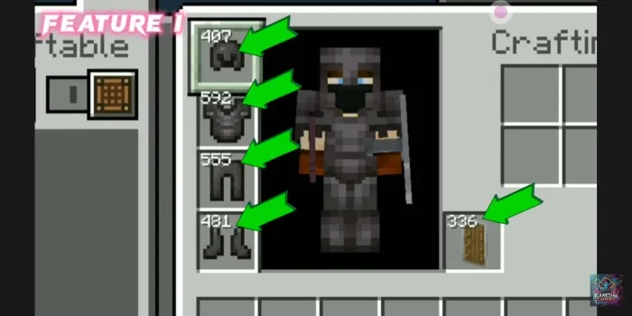 Mustahkamlikni ko'rish — Minecraft mod, rasm 2