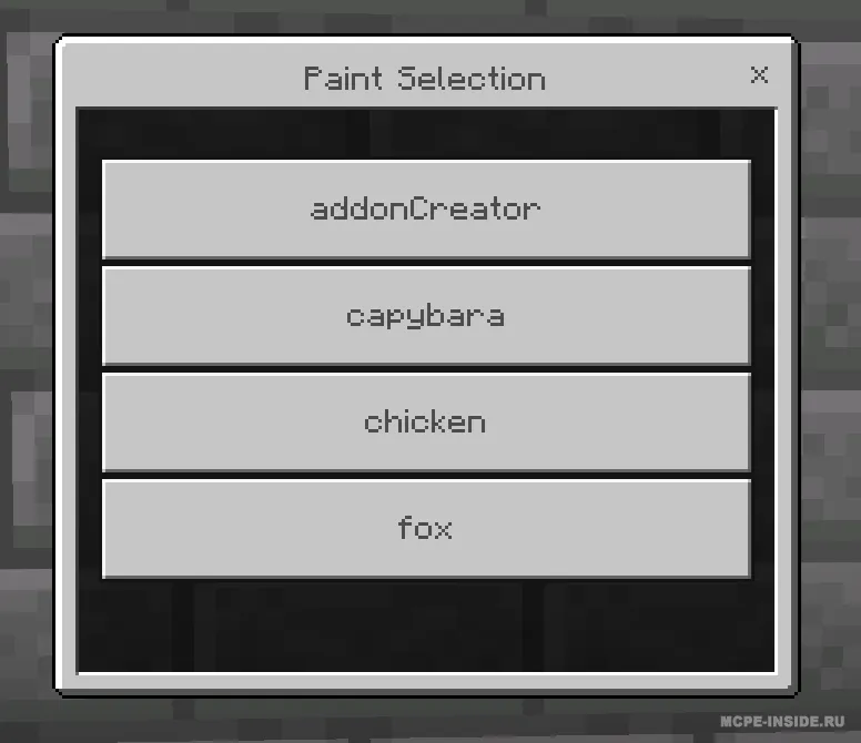 Aerozol bo'yoq — Minecraft mod, rasm 2