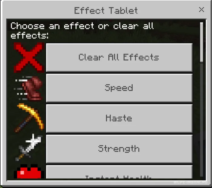 Planshetlar — Minecraft mod, rasm 4