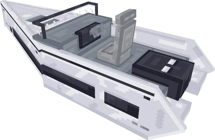 Glisser qayiq — Minecraft mod, rasm 2