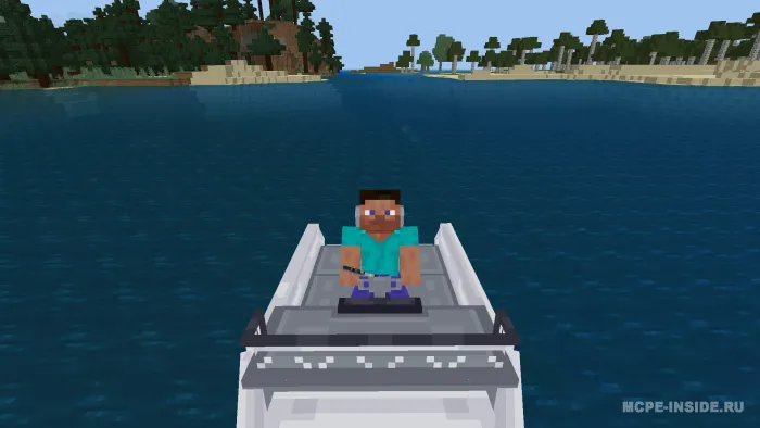 Glisser qayiq — Minecraft mod, rasm 4