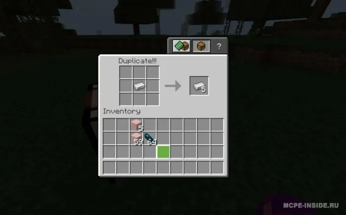 Blok dublikatori — Minecraft mod, rasm 2