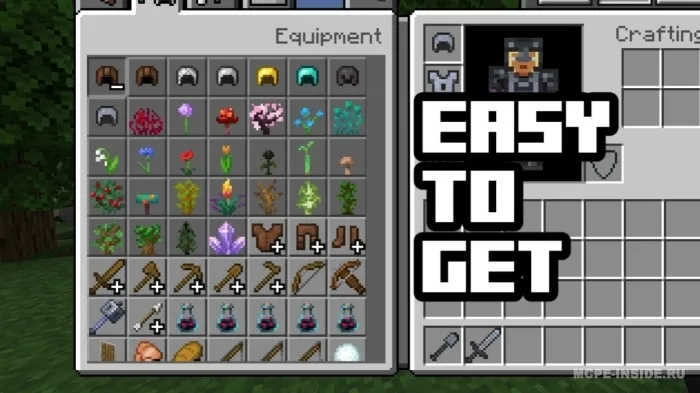 Buyumlarga aylanish — Minecraft mod, rasm 1