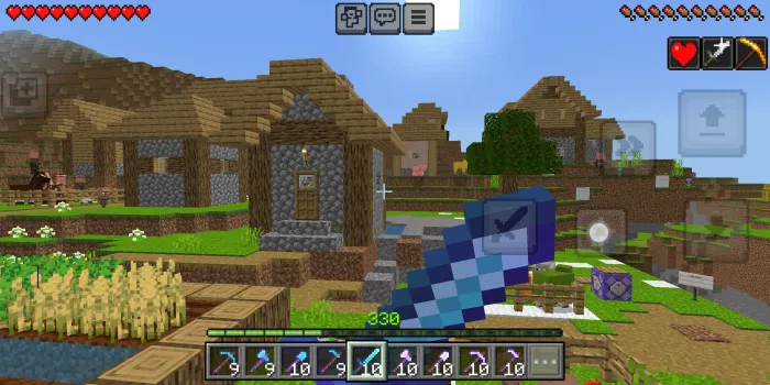 Yeyiladigan qurollar — Minecraft mod, rasm 2