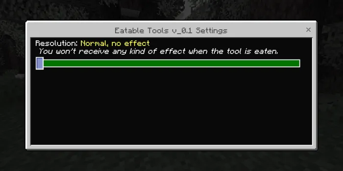 Yeyiladigan qurollar — Minecraft mod, rasm 3