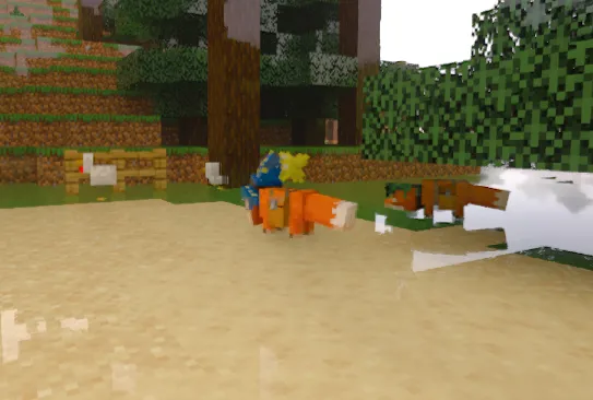 Yangilangan tulkilar — Minecraft mod, rasm 3