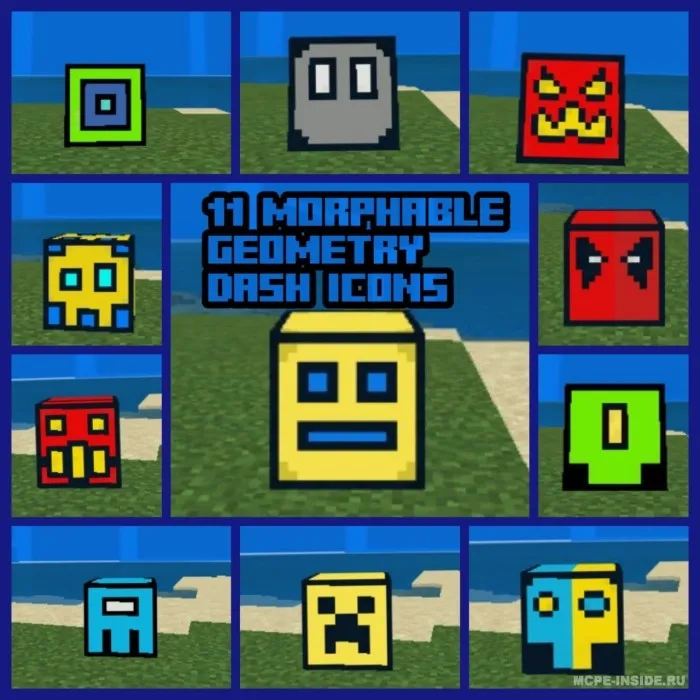 Geometry Dash — Minecraft mod, rasm 1