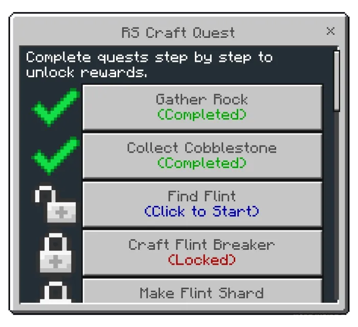 Quest Craft — Minecraft mod, rasm 1