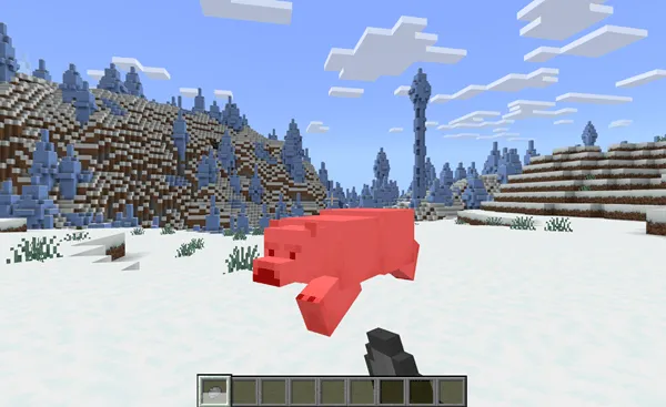 Otiladigan toshlar — Minecraft mod, rasm 3