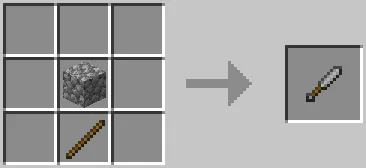 Otiladigan pichoqlar — Minecraft mod, rasm 2